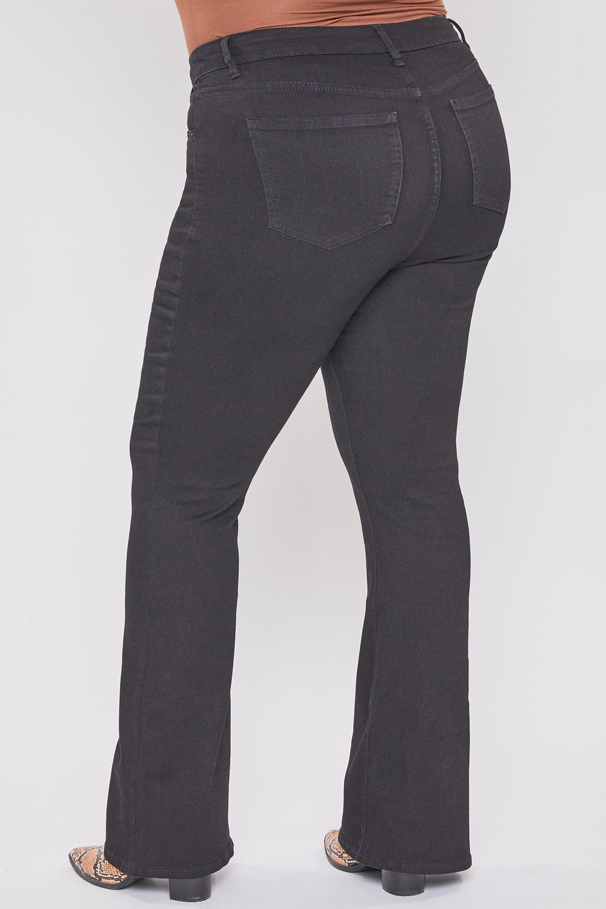 Women's Plus Size Basic Flare Jeans  From YMI JEANS