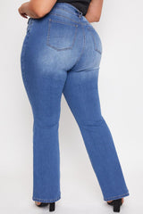 Women's Plus Size Basic Flare Jeans  From YMI JEANS