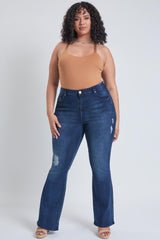 Women's Plus Size Basic Flare Jeans  From YMI JEANS