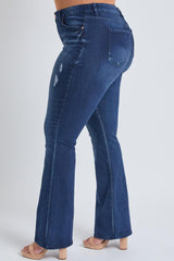 Women's Plus Size Basic Flare Jeans  From YMI JEANS