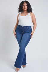 Women's Plus Size Basic Flare Jeans  From YMI JEANS