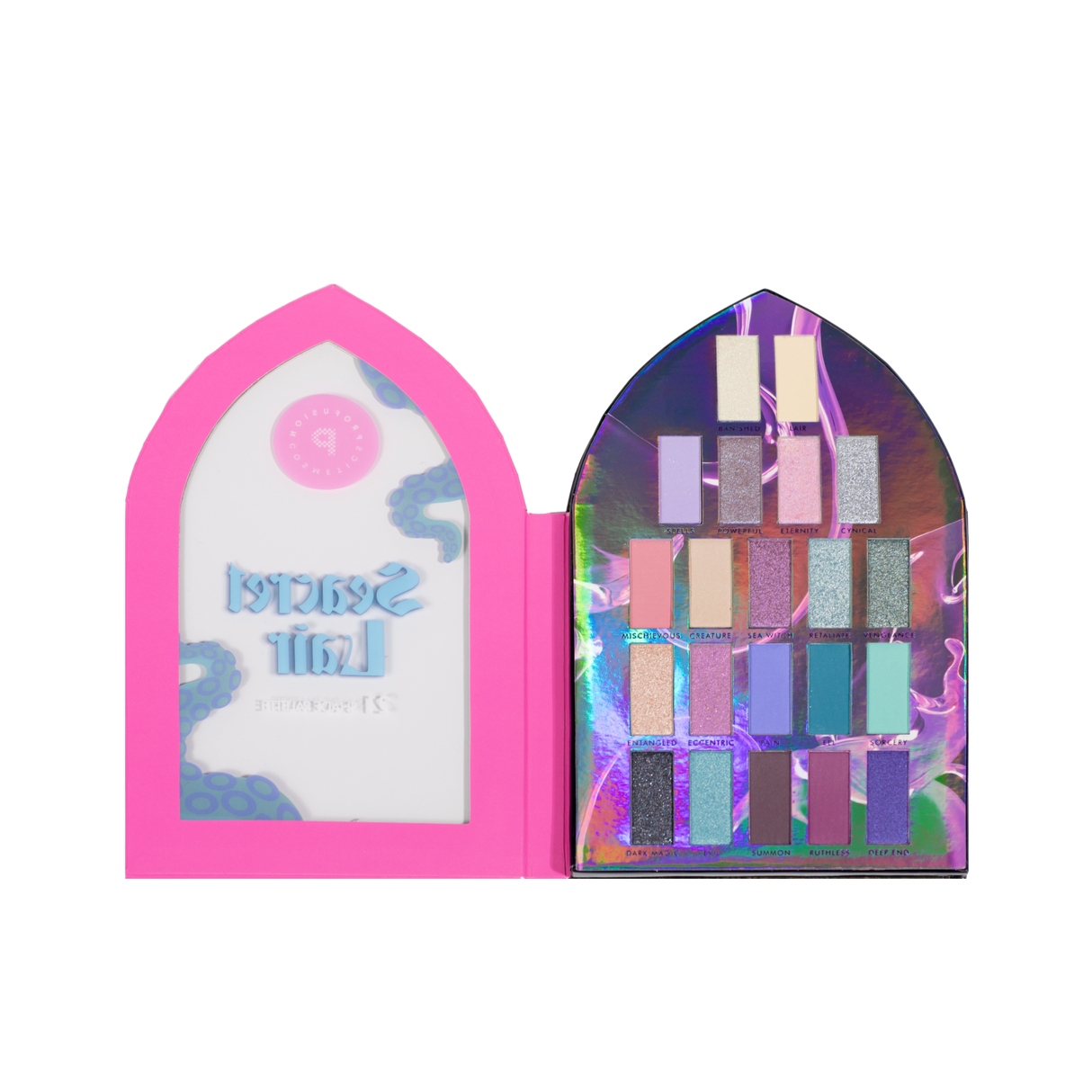 21 Shade Sea Witch Palette from Profusion Cosmetics