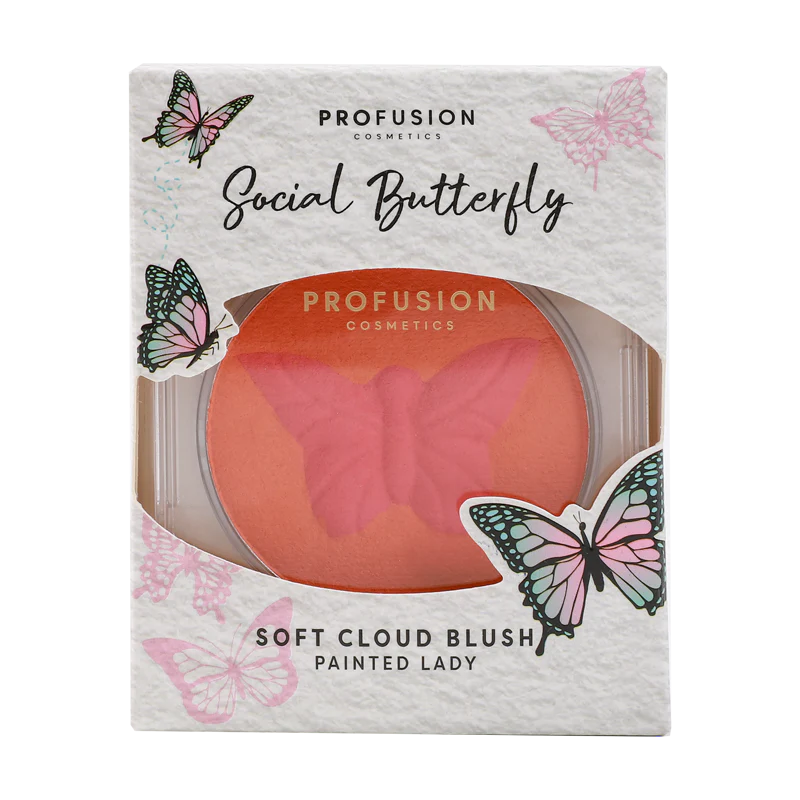 Empowered Butterfly | Social Butterfly Mousse Blush from Profusion Cosmetics