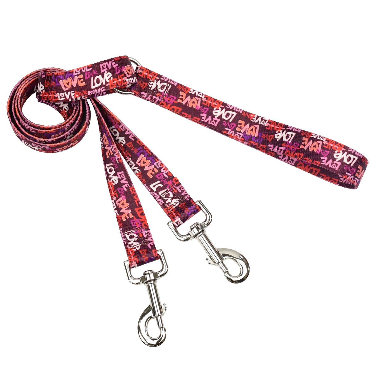 Love Graffiti Red Freedom No-Pull Dog Harness – Earthstyle from 2 Hounds Design
