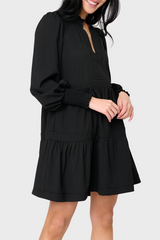 Long Sleeve Decked Out Day Dress from Gibsonlook