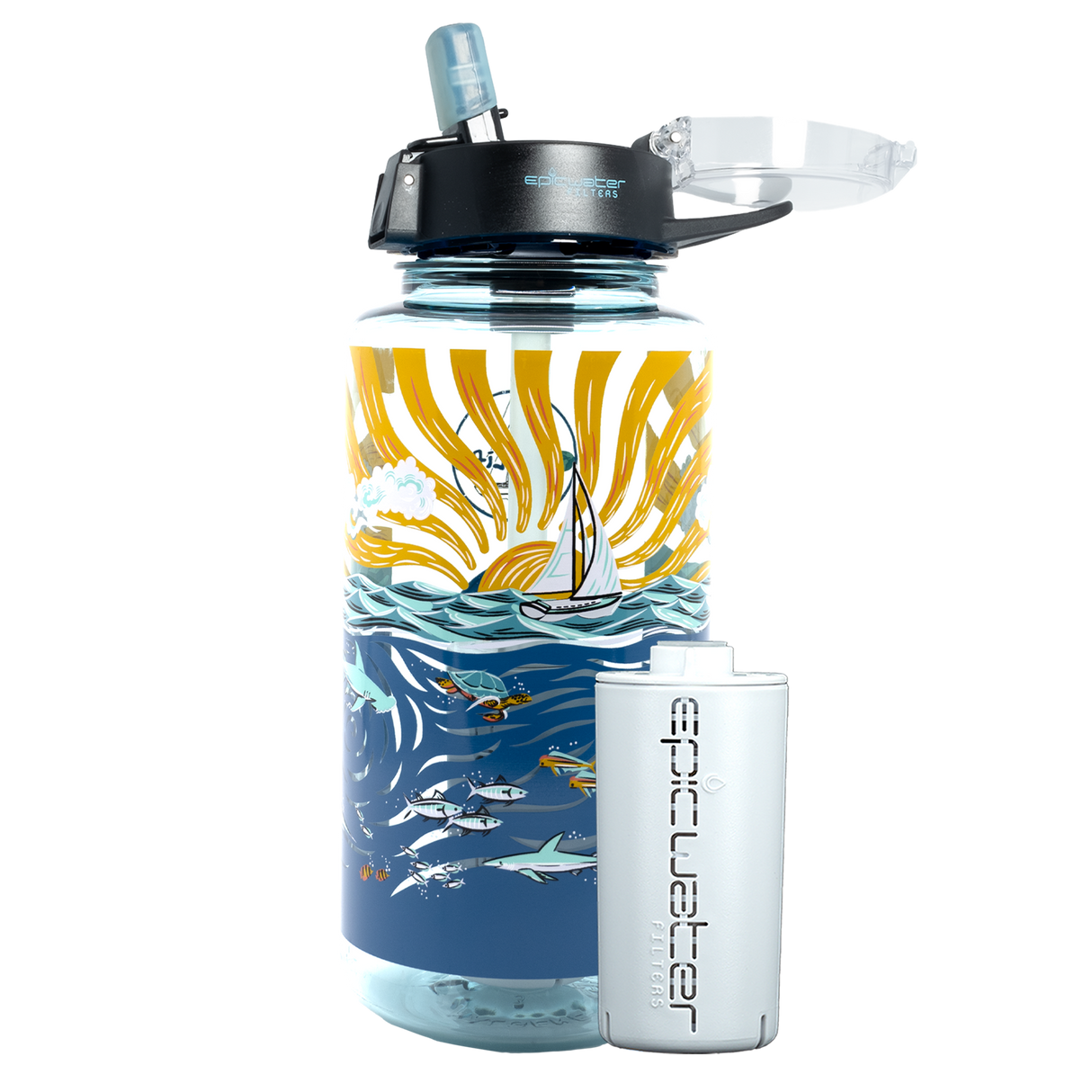 Nalgene OG Sailing One Life | 32 & 48oz from Epic Water Filters USA