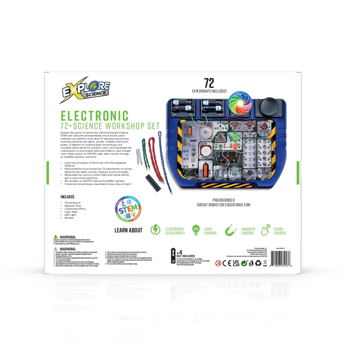 Explore Science Electronic 72+ Science Workshop - STEM from Explore Scientific
