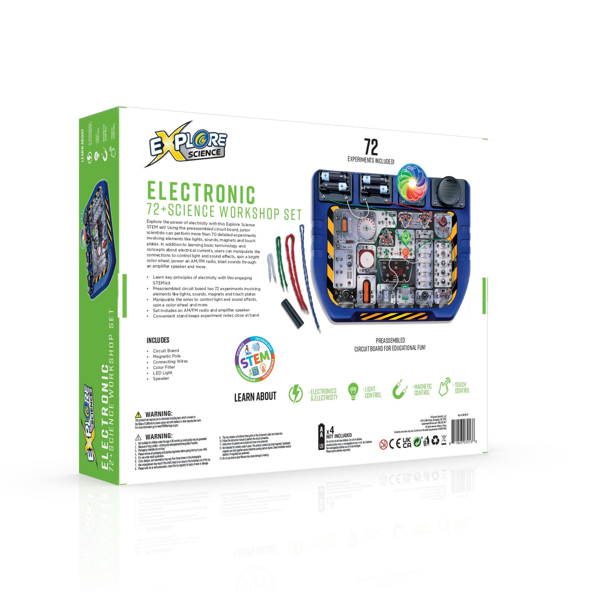 Explore Science Electronic 72+ Science Workshop - STEM from Explore Scientific