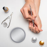 E-Z Grip Compact Mirror with Magnification & Suction Cups from Zadro