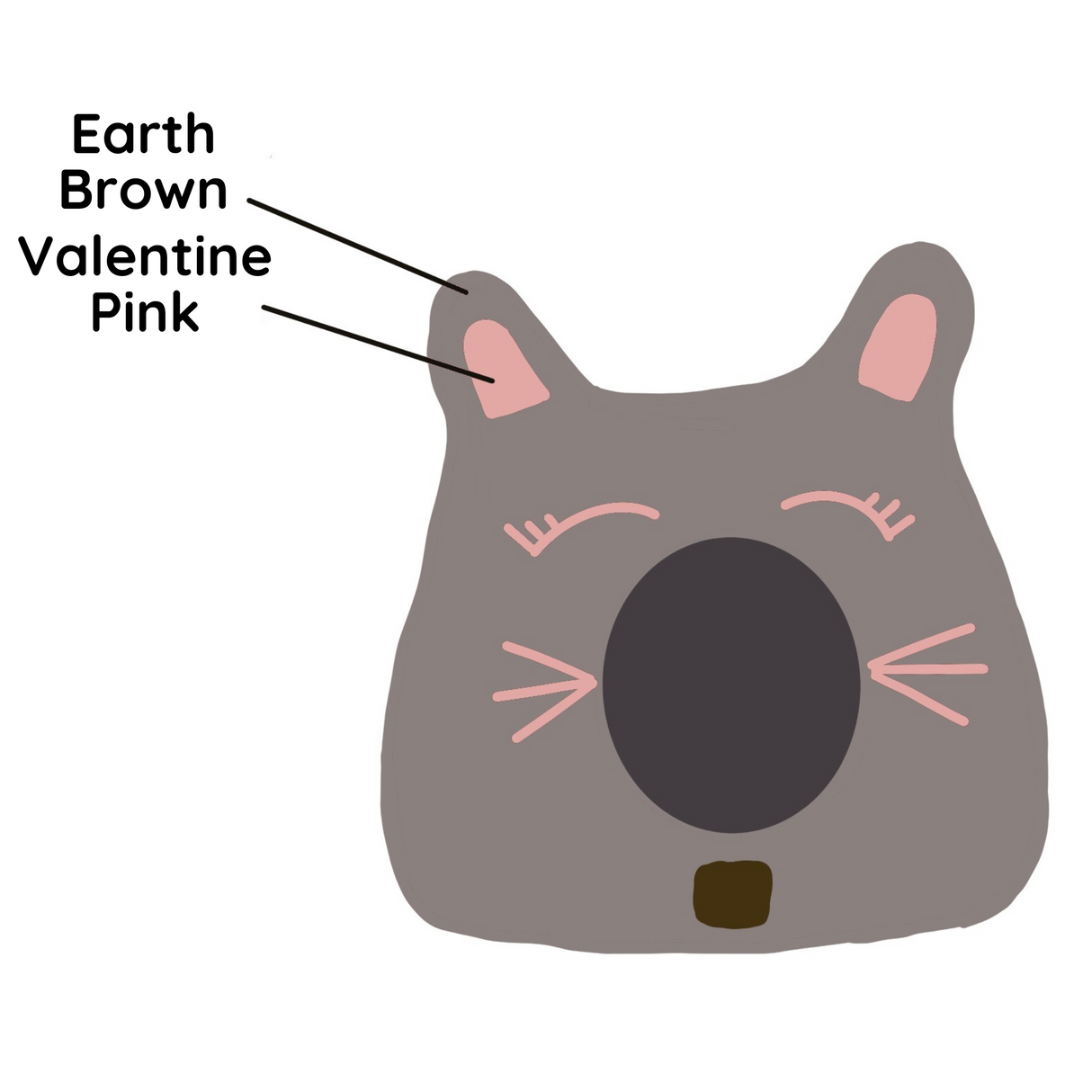 Girl Cat Design | Ear Style Cave from Fuzzy Cove