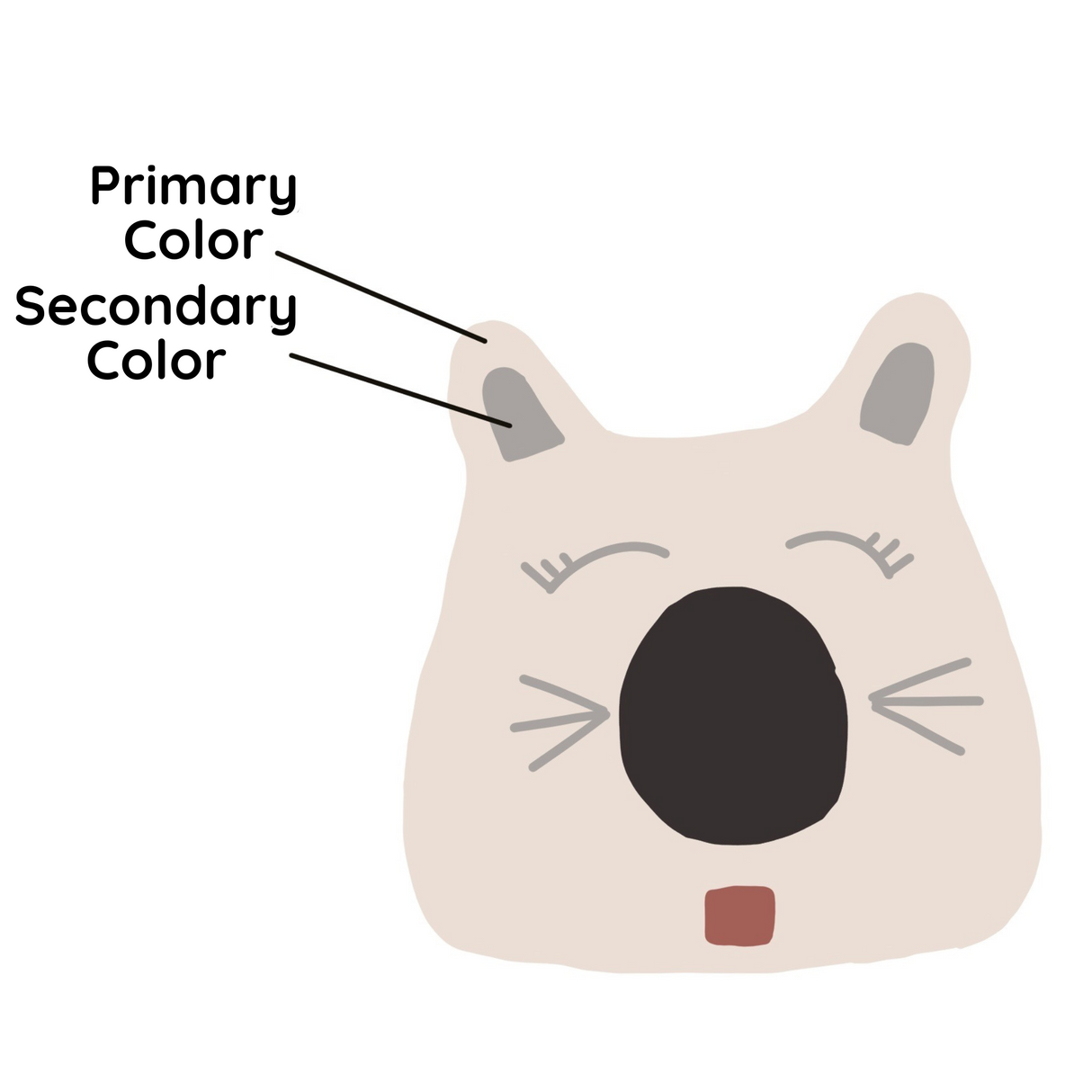 Girl Cat Design | Ear Style Cave from Fuzzy Cove