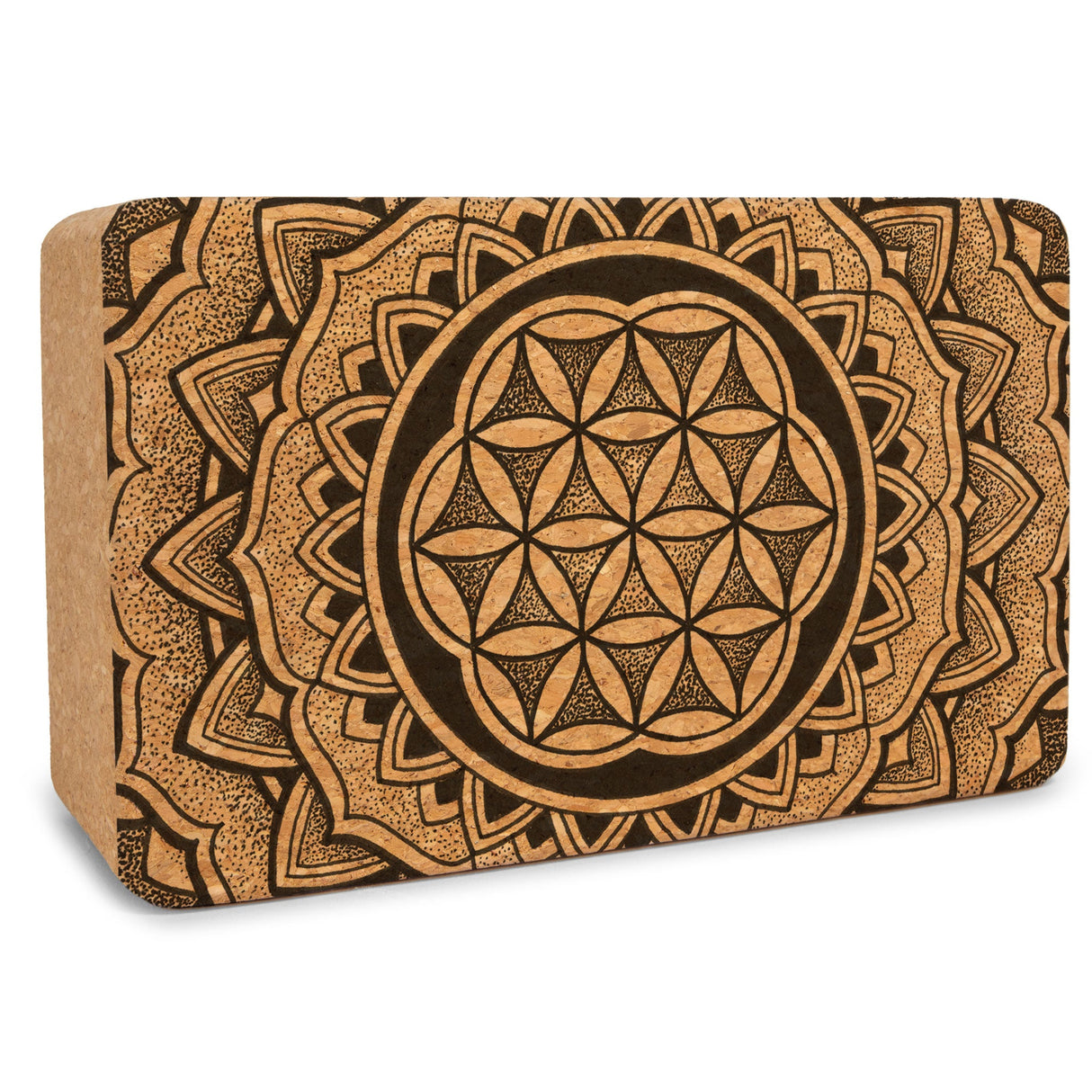 Earth Rest Cork Yoga Block from Yoloha Yoga