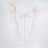 Easter Party Drink Stirrers, Set of 12 from The Cotton & Canvas Co.