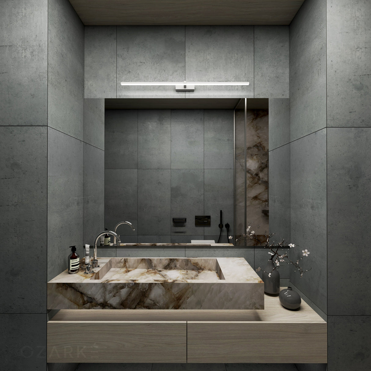 Easy to Love Sconce from Ozarké