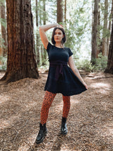 Tee Dress Mini From Cotton Flower Clothing