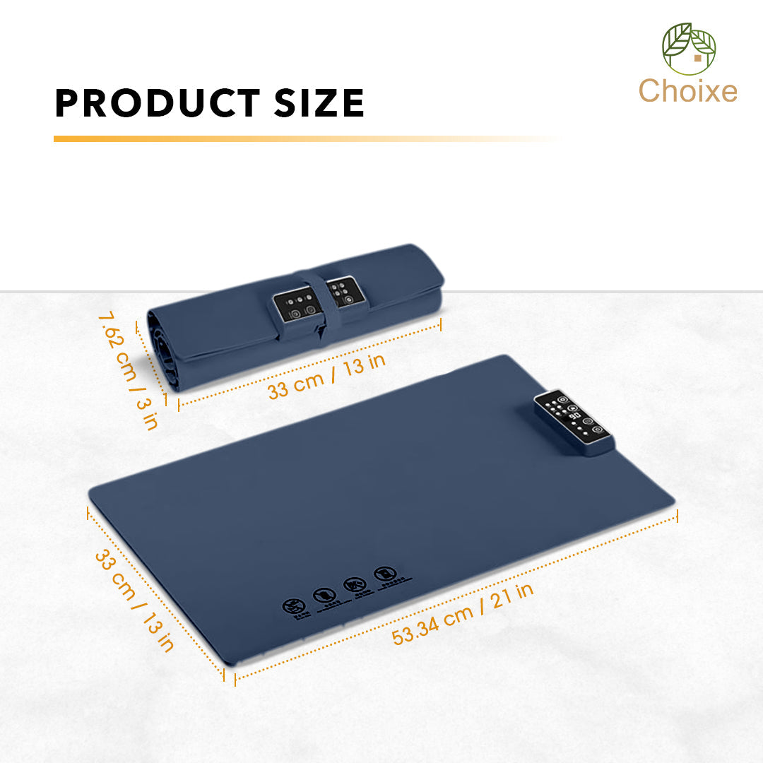 Electric Food Warmer Mat -Portable and Flexible. from Choixe