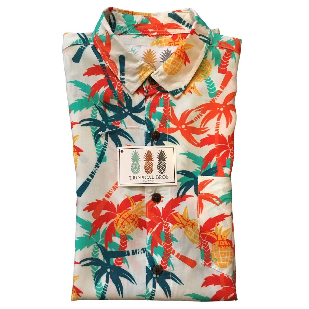 Electric Palms Hawaiian Shirt from Tropical Bros
