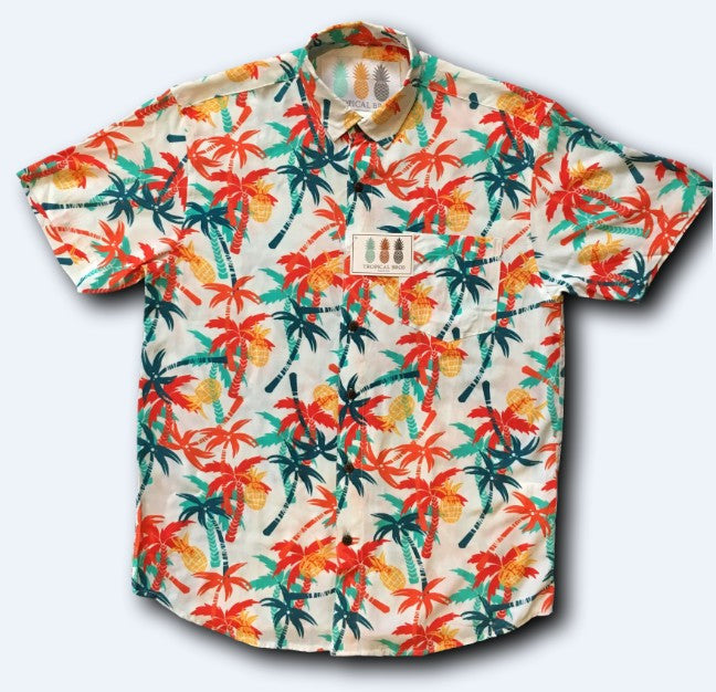 Electric Palms Hawaiian Shirt from Tropical Bros