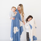 DOUBLE-LAYER BAMBONI® RECEIVING BLANKETS From Saranoni