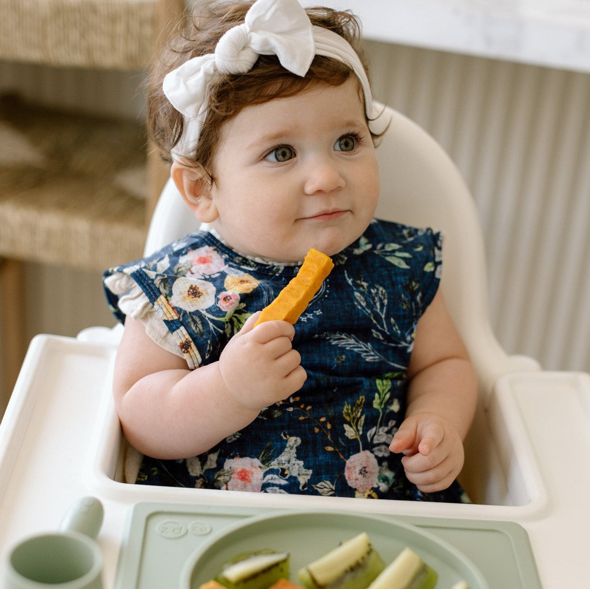 Boho Floral Flutter Bapron from BapronBaby