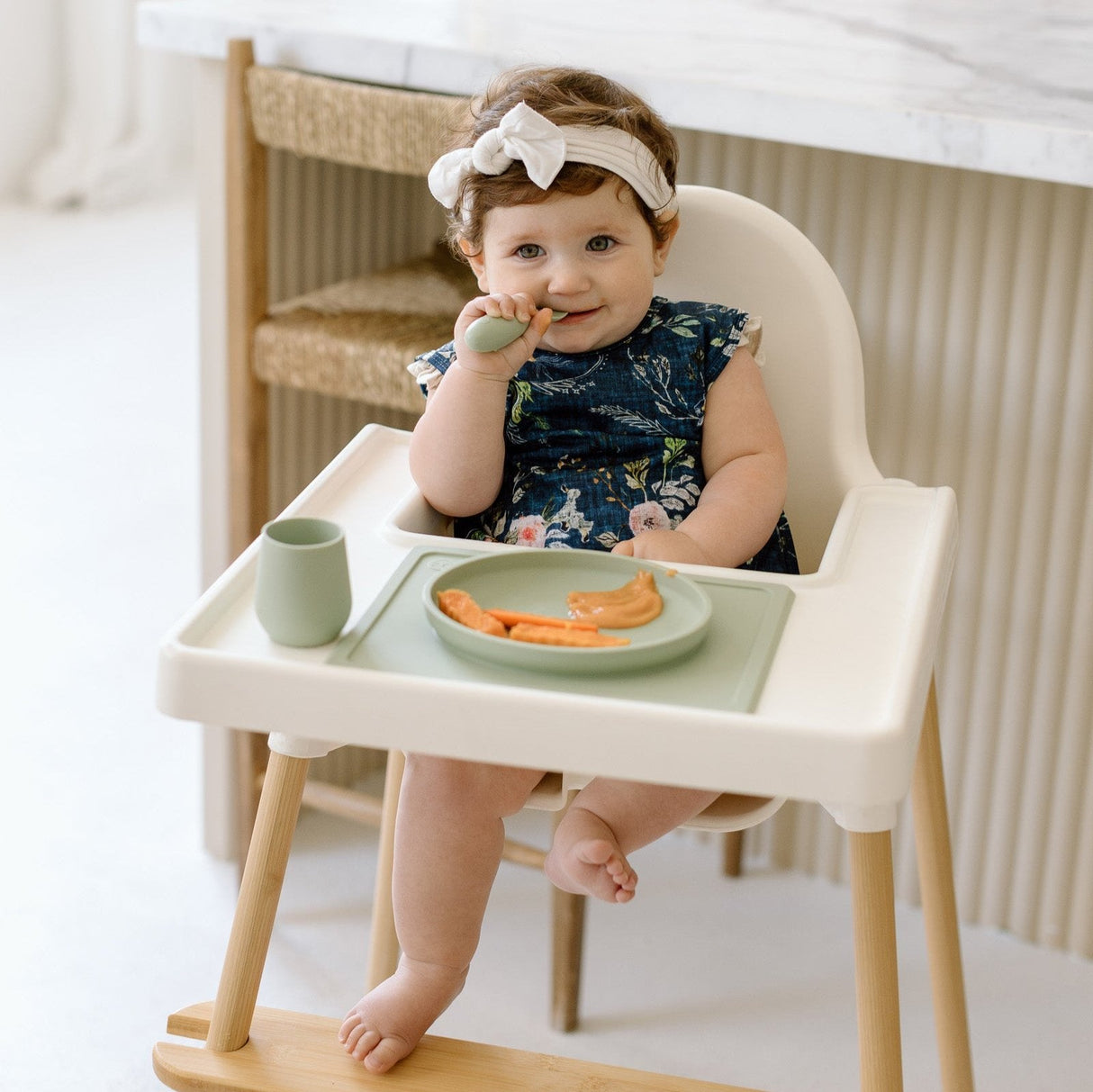 Boho Floral Flutter Bapron from BapronBaby