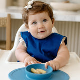 Solid Royal Blue Minimalist Bapron from BapronBaby