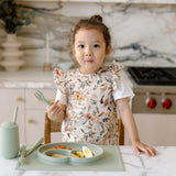 Delilah Floral Flutter Bapron from BapronBaby