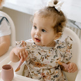 Delilah Floral Flutter Bapron from BapronBaby