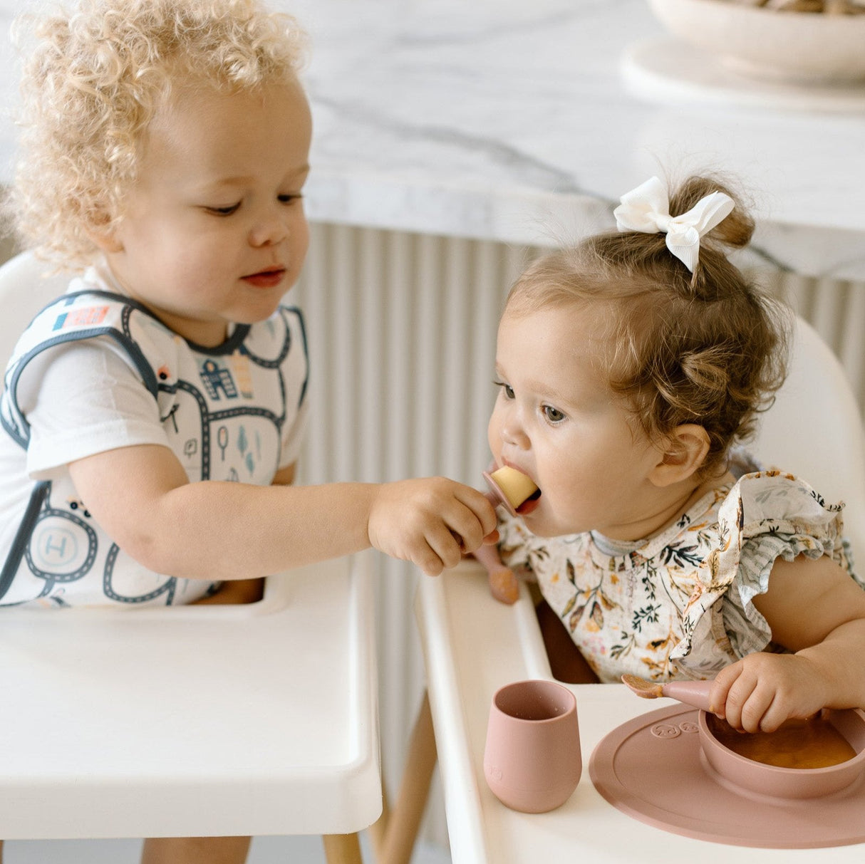 Delilah Floral Flutter Bapron from BapronBaby