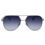 Untangled x Emily - Tangle Free - Faded Blue Aviator Sunglasses from TopFoxx
