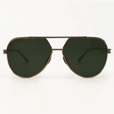 Untangled x Emily - Tangle Free - Olive Aviator Sunglasses from TopFoxx