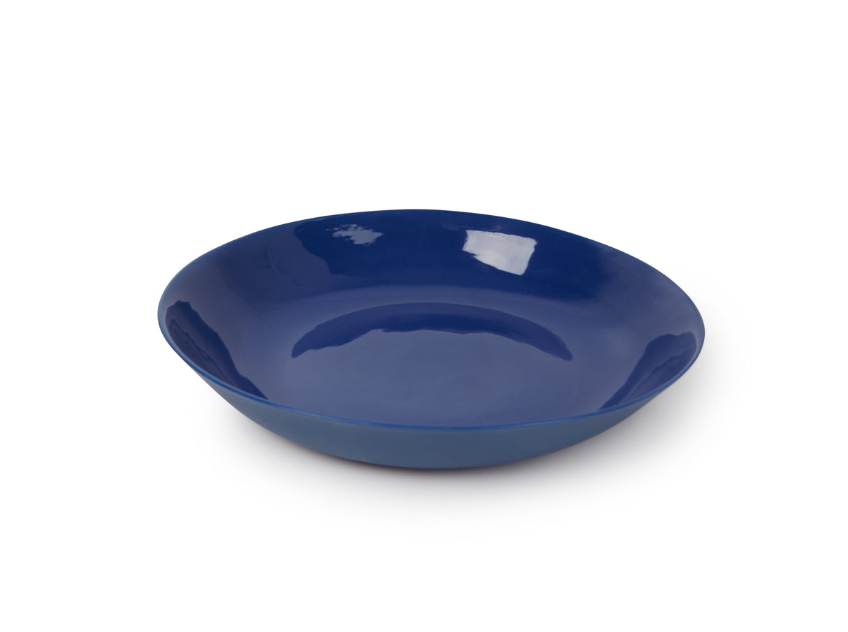Onda Soup/Pasta Plate - Lapis from French Presse Linens