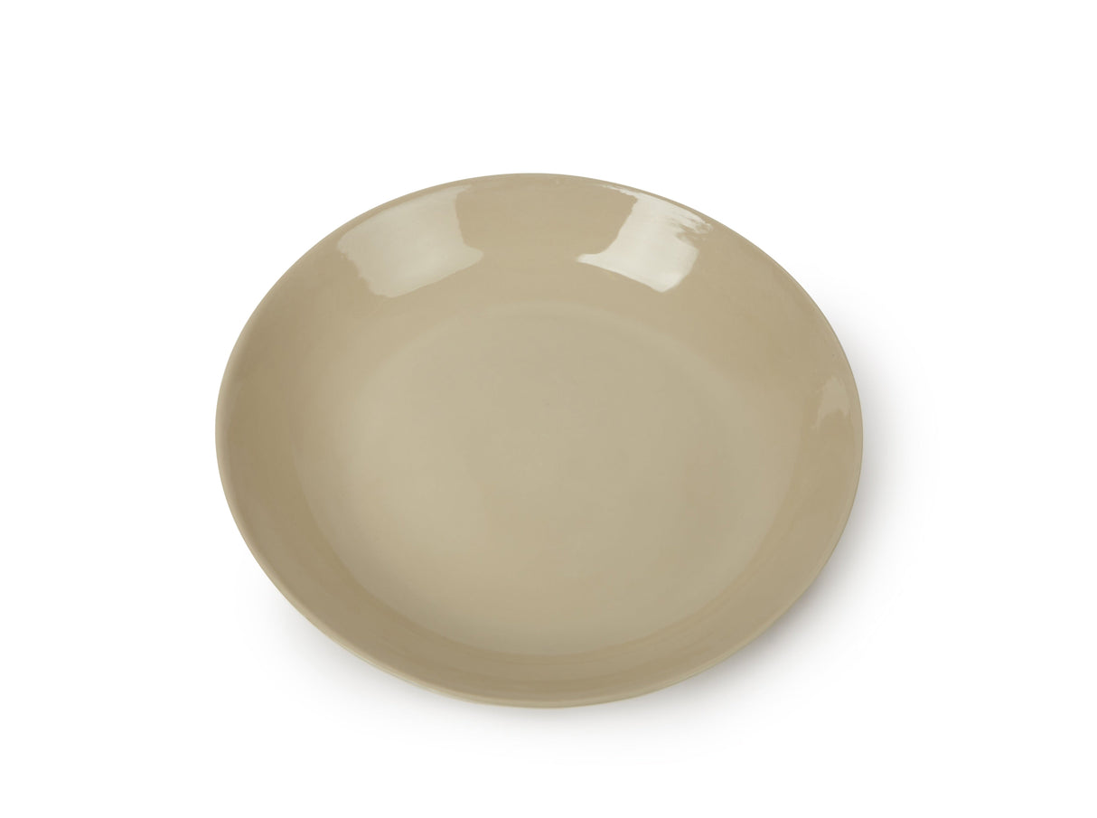 Onda Soup/Pasta Plate - Bone from French Presse Linens