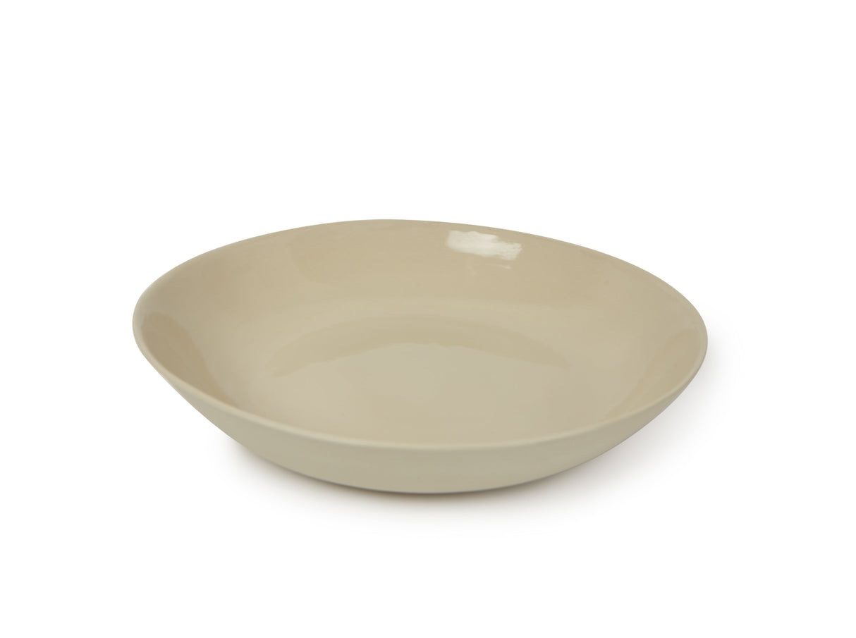 Onda Soup/Pasta Plate - Bone from French Presse Linens