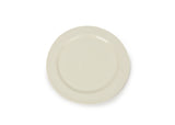 Onda Plate-White from French Presse Linens