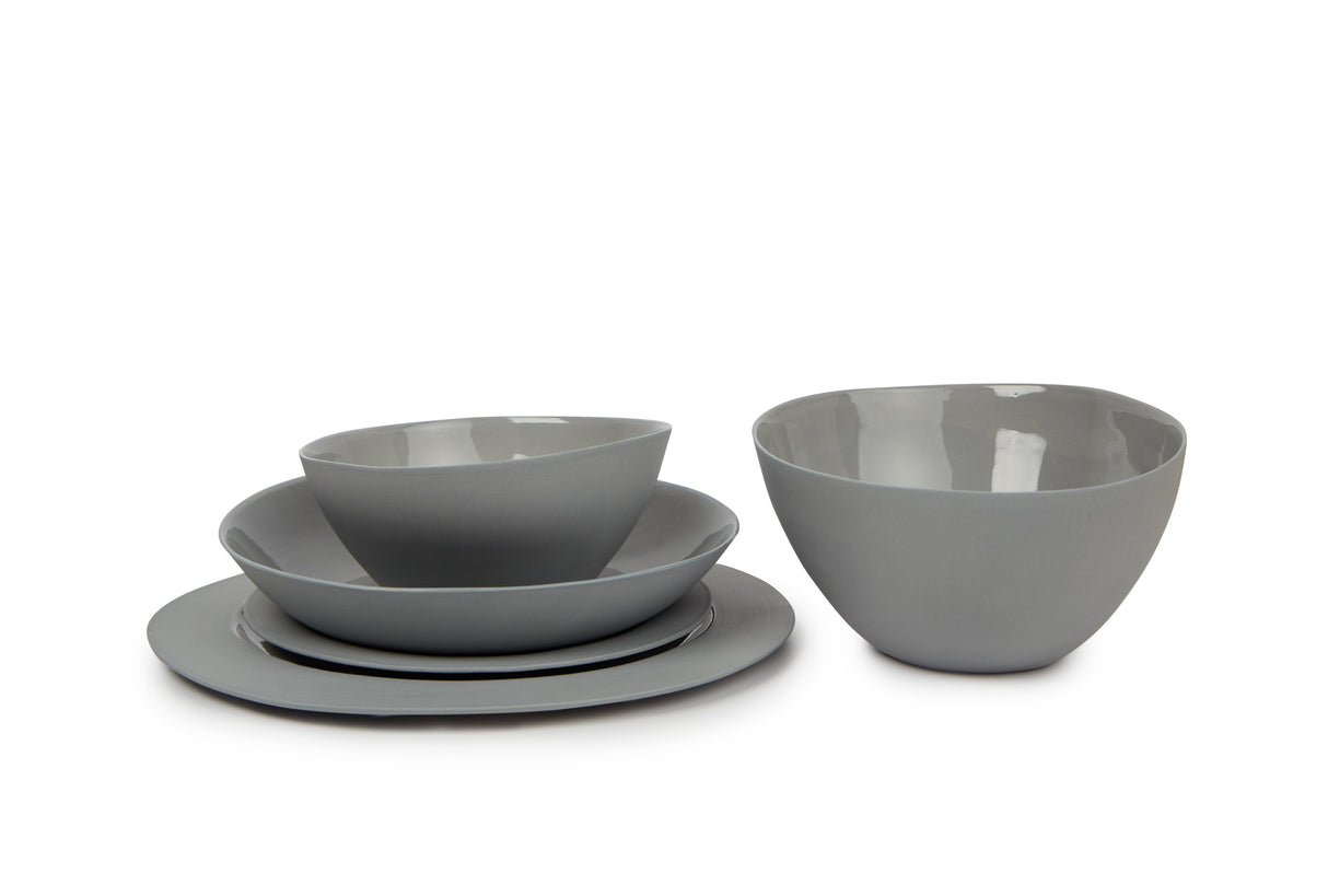 Onda Plate-Cloud from French Presse Linens