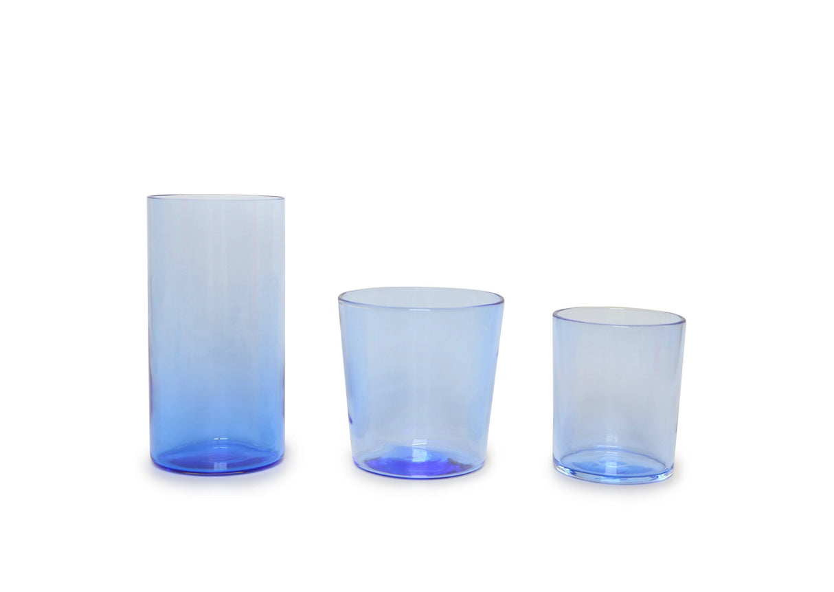 Handblown Tumbler-Sky from French Presse Linens