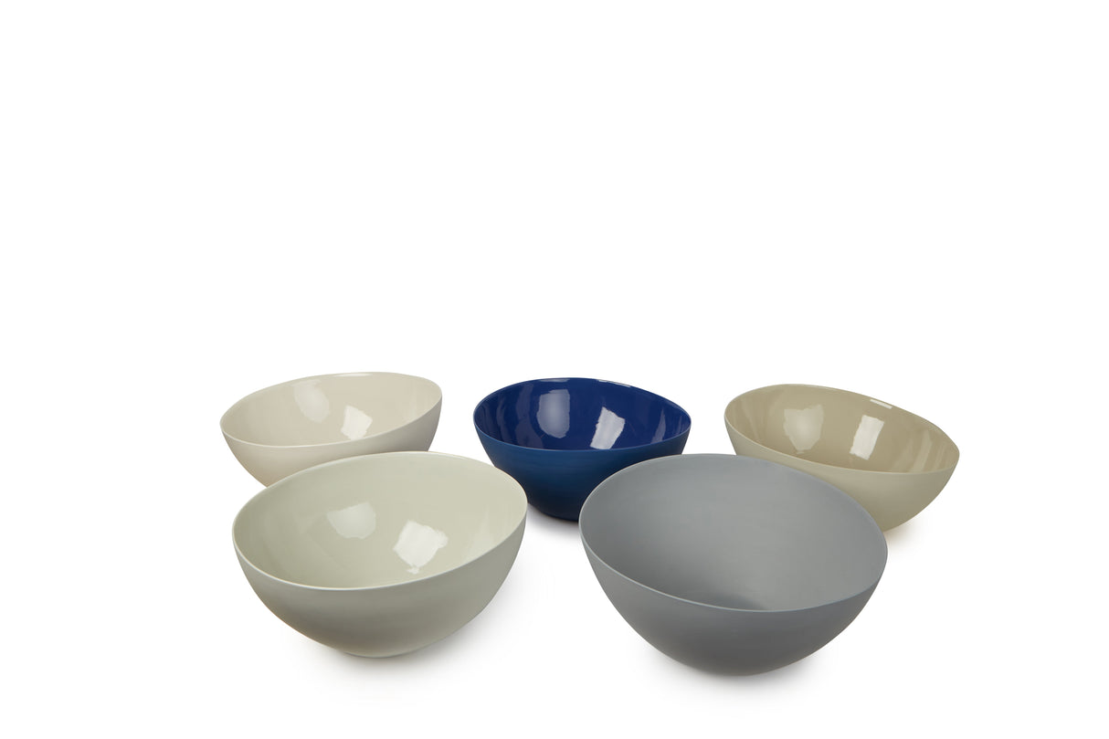 Onda Serving Bowl-Cloud from French Presse Linens