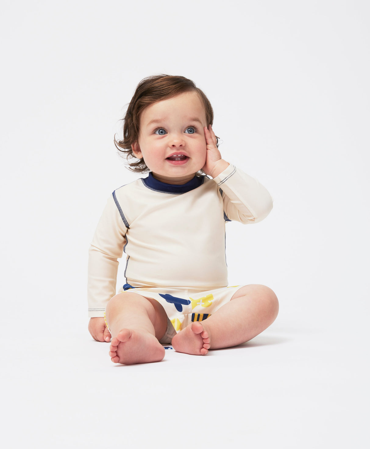 Make The Sea Plastic Free Sand Rashguard - Sand from Manymoons