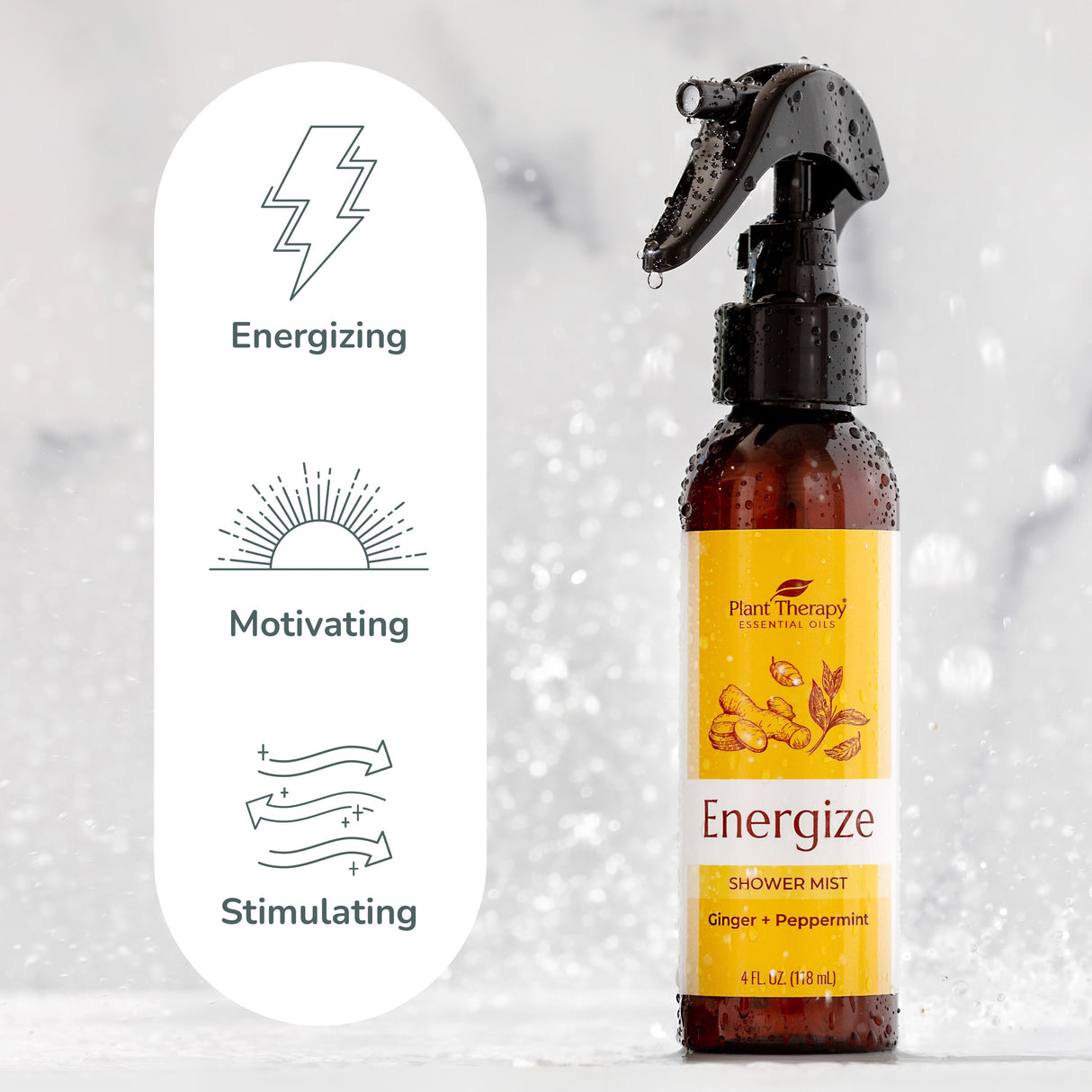 Energize Shower Mist from Plant Therapy