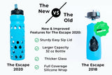 Escape | Glass 32 oz from Epic Water Filters USA