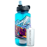 Nalgene OG Gretchen Leggitt Art | 32 & 48oz from Epic Water Filters USA