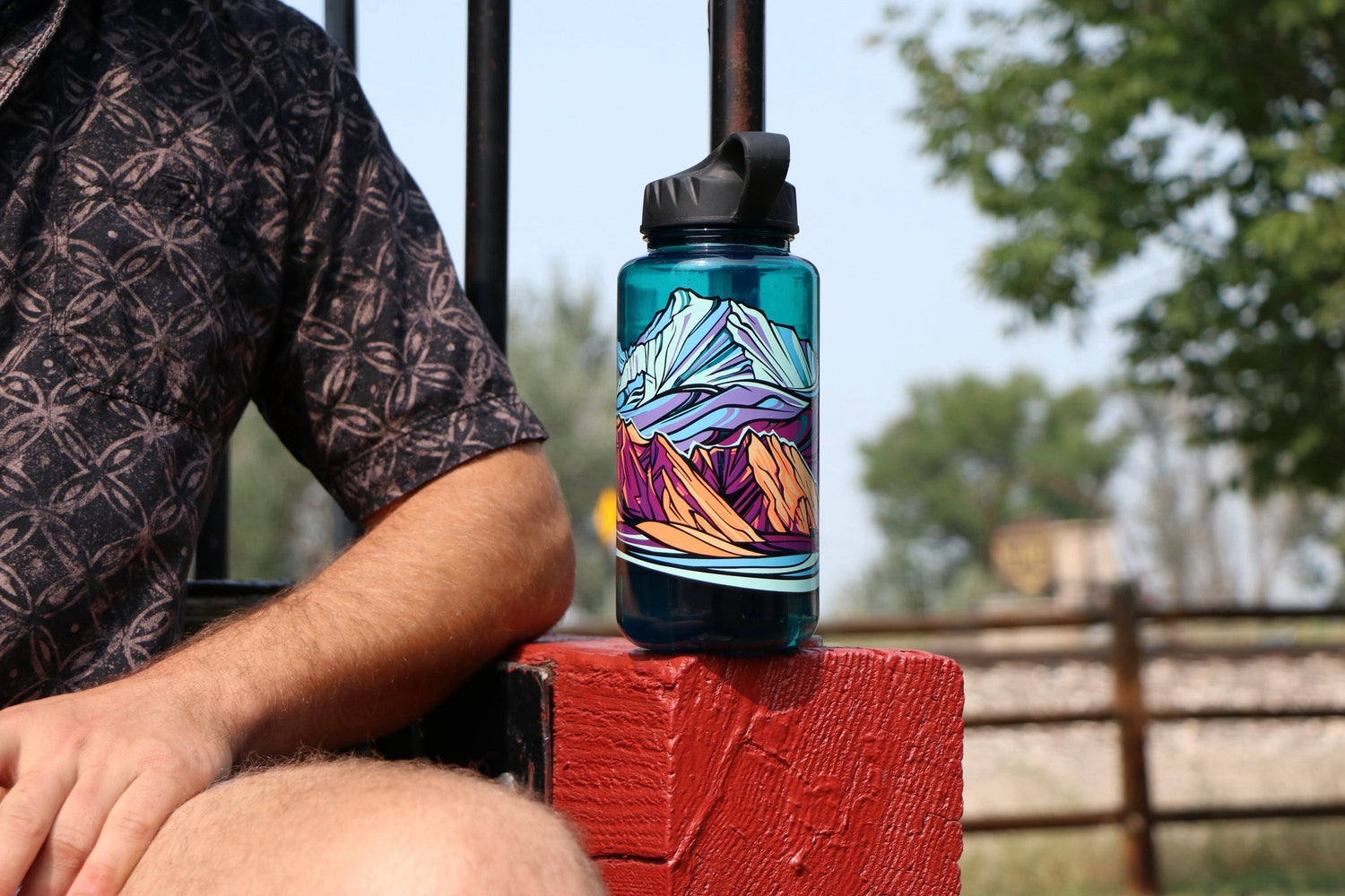 Nalgene OG Gretchen Leggitt Art | 32 & 48oz from Epic Water Filters USA