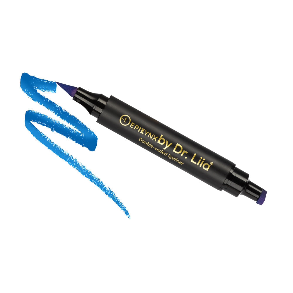 Double Ended Liquid Eyeliner for Winged Look from Epilynx Skincare and Cosmetics