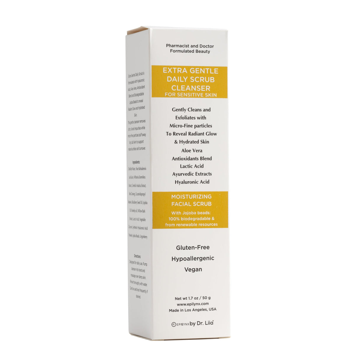 Gentle Daily Scrub Cleanser For Sensitive Skin from Epilynx Skincare and Cosmetics