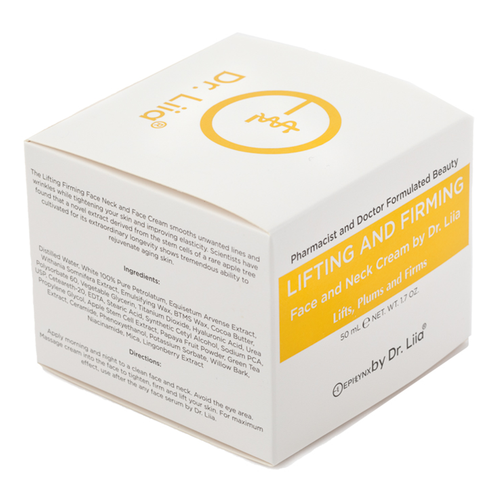 Lifting and Firming Skin Smoothing Cream for Face and Neck from Epilynx Skincare and Cosmetics