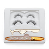 Natural False Eyelashes - No Glue Black Eyeliner and Lashes Kit from Epilynx Skincare and Cosmetics