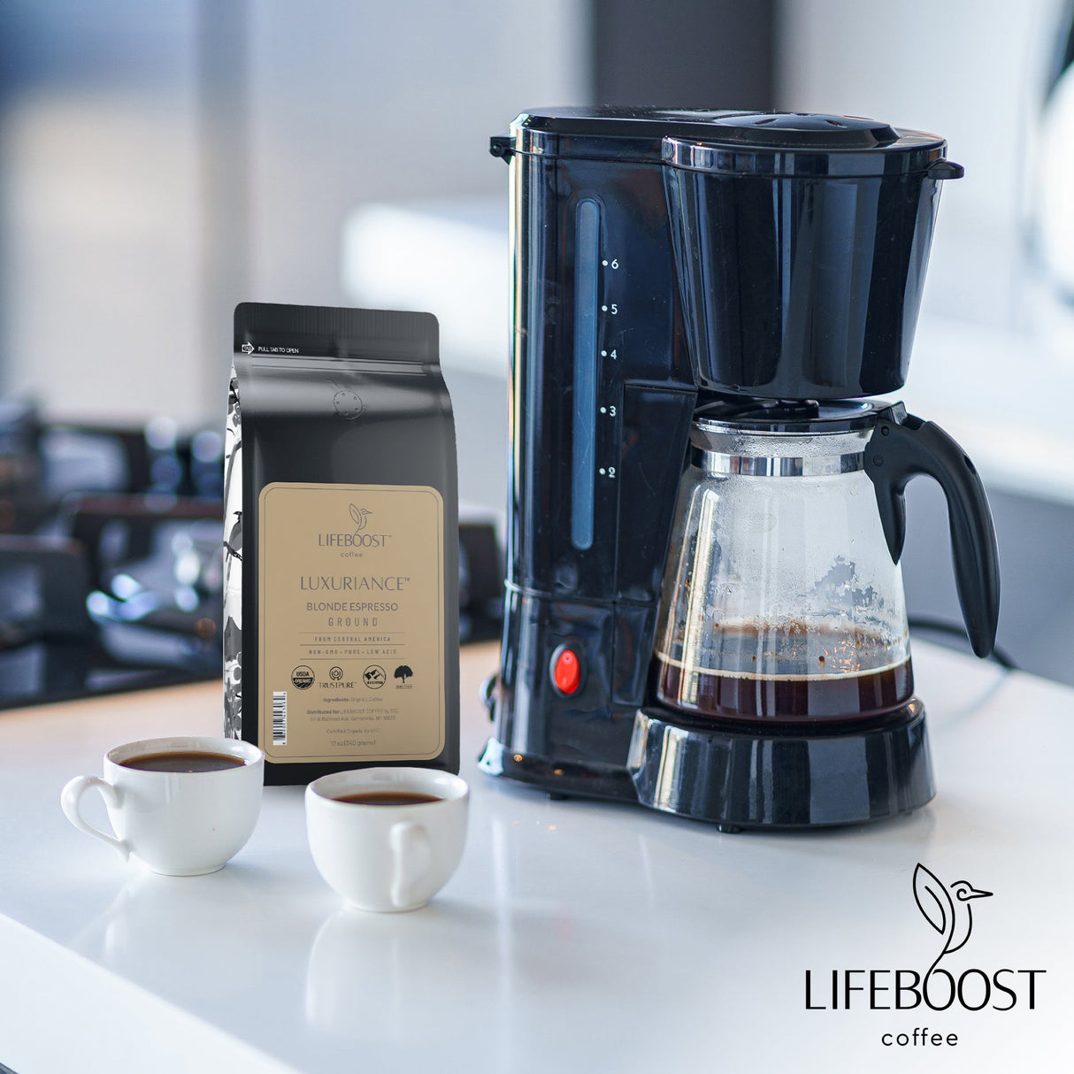 Blonde Espresso From Lifeboost Coffee