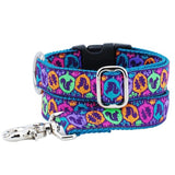 Squirrel Essential Buckle Martingale 1″ Dog Collar From 2 Hounds Design