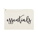 Essentials Travel Cotton Canvas Cosmetic Bag from The Cotton & Canvas Co.